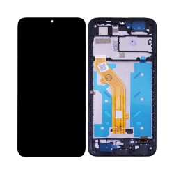 Touch+Display+Frame TCL 40 SE Service Pack Black Touch+Display+Frame TCL 40 SE Service Pack Black
